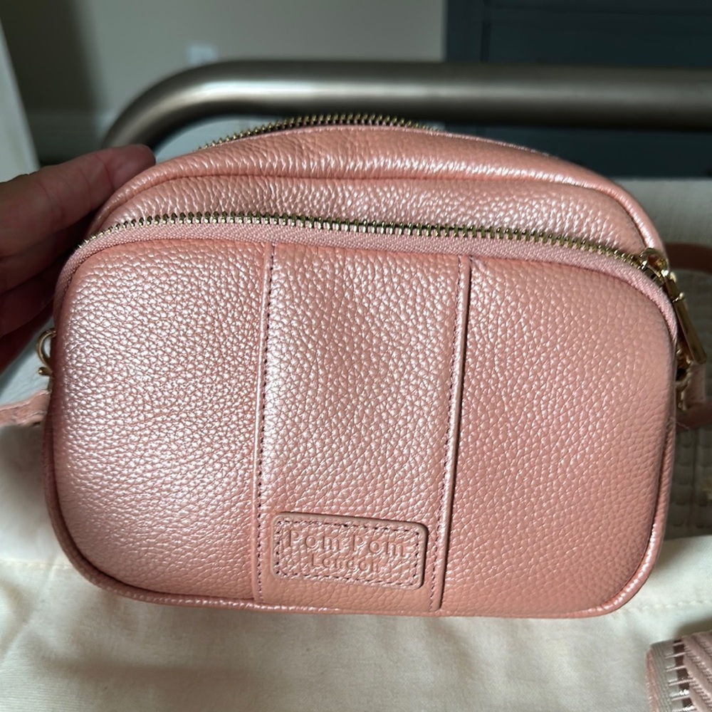 Chic Rose Gold Crossbody Bag bundle with Gold Hardware - Picture 6 of 11